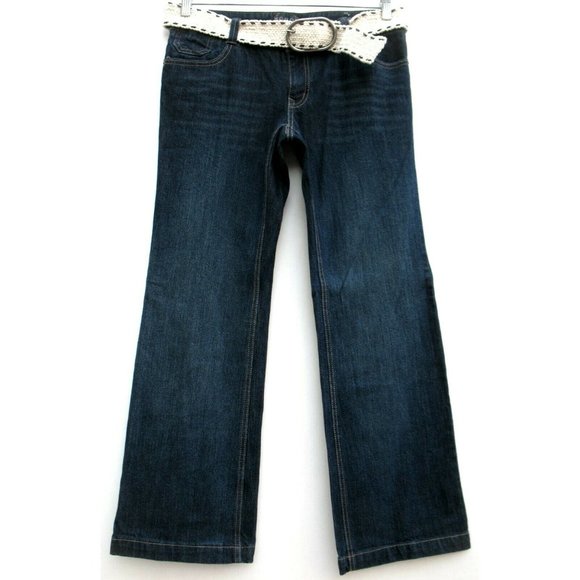 Sonoma Flare Dark Stretch Low Rise W/ Belt Tag 10 - Picture 2 of 8